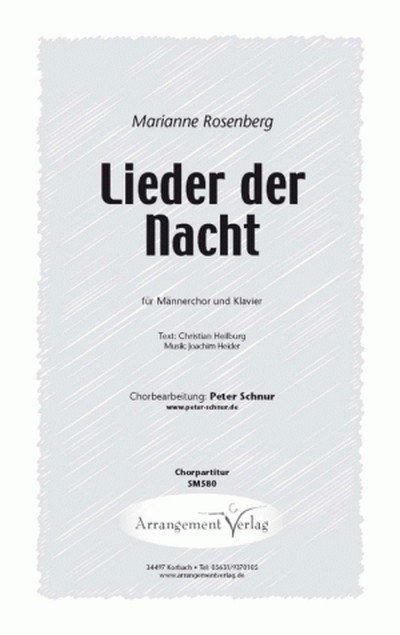 Heilburg/Heider Lieder der Nacht (vierstimmig)&nbsp;&nbsp;für TTBB und Klavier&nbsp;&nbsp;Singpartitur