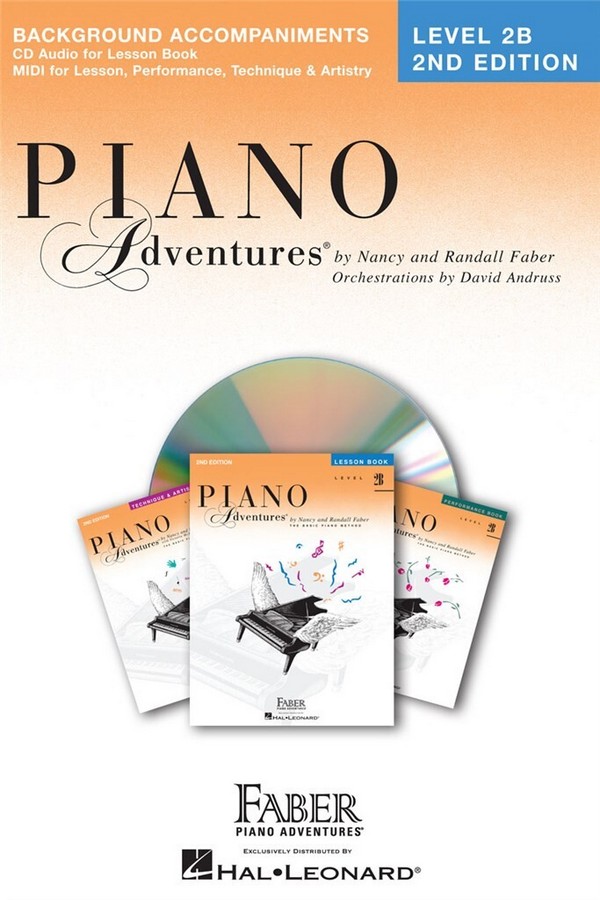 Piano Adventures Level 2B - Lesson Book CD&nbsp;&nbsp;Klavier&nbsp;&nbsp;CD