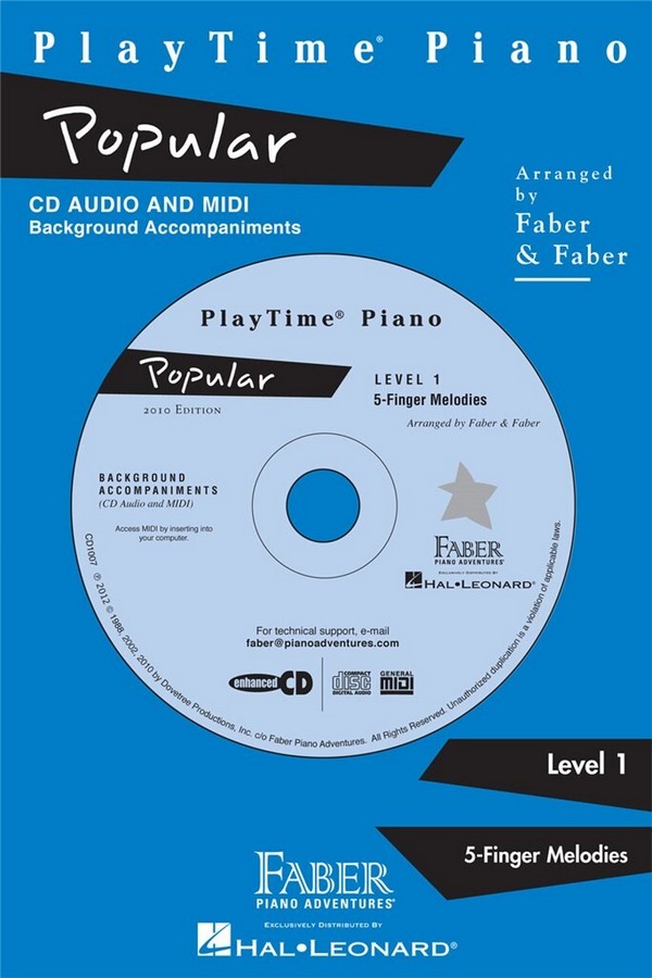PlayTime Piano Popular CD&nbsp;&nbsp;Klavier&nbsp;&nbsp;CD