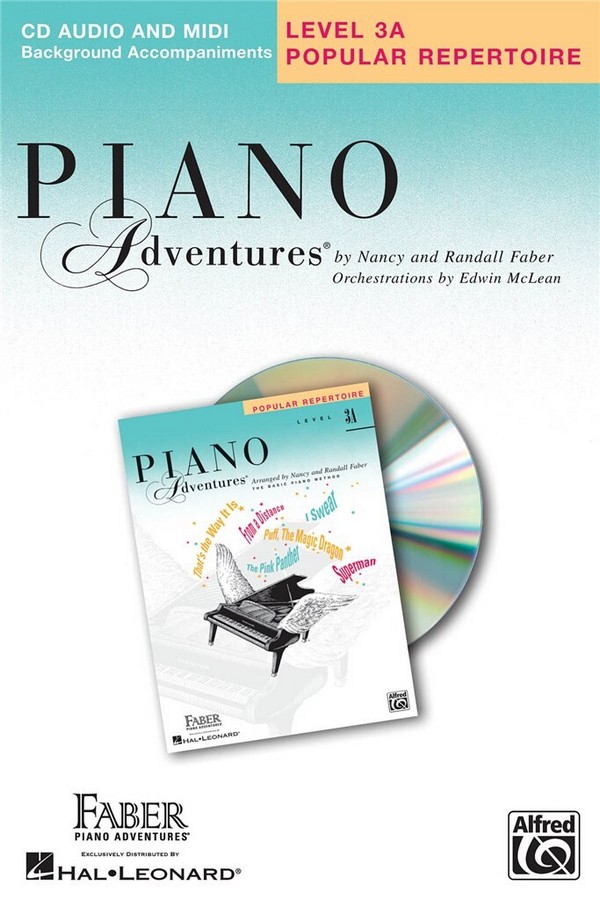 Piano Adventures Level 3A - Popular Repertoire CD&nbsp;&nbsp;Klavier&nbsp;&nbsp;CD