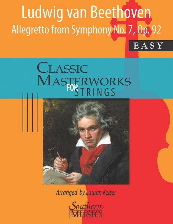 Allegretto from Symphony No. 7, Op. 92  Streichorchester  Partitur