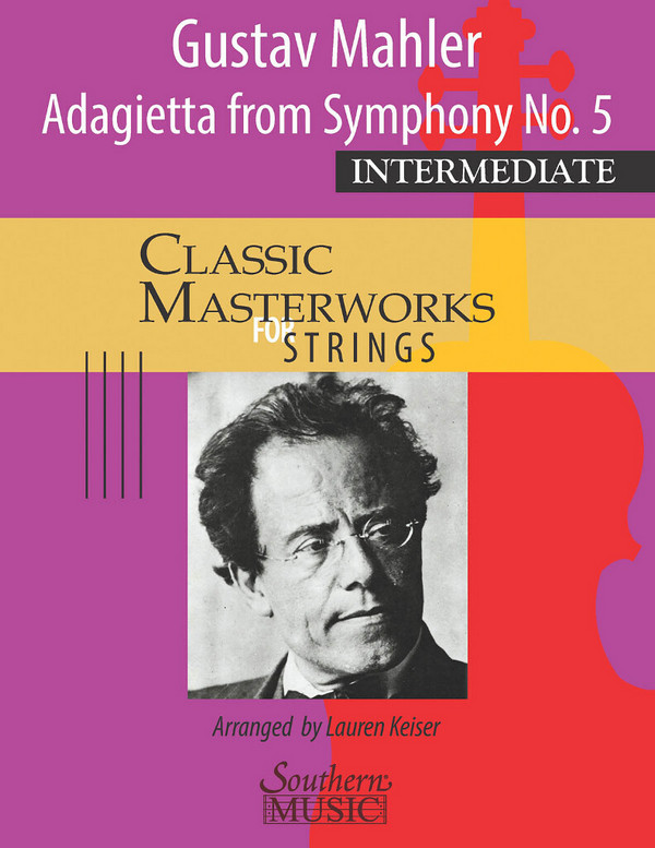Adagietto: Mvt. IV from Symphony No. 5  Streichorchester  Partitur