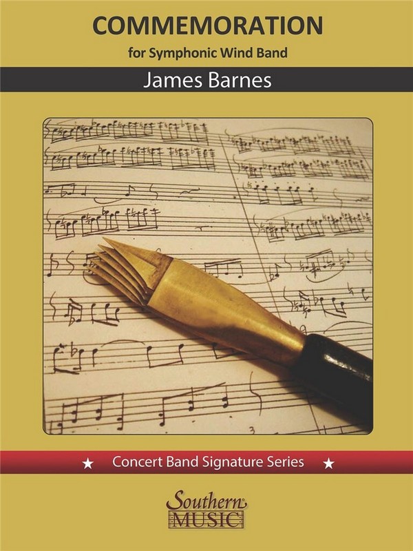 James Barnes Commemoration&nbsp;&nbsp;Concert Band&nbsp;&nbsp;Partitur + Stimmen