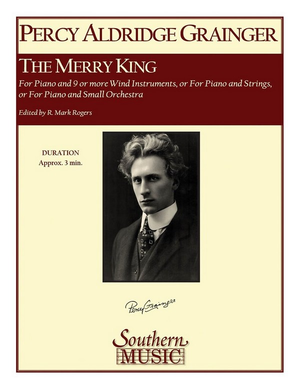 Percy Aldridge Grainger The Merry King&nbsp;&nbsp;Orchestra&nbsp;&nbsp;Partitur