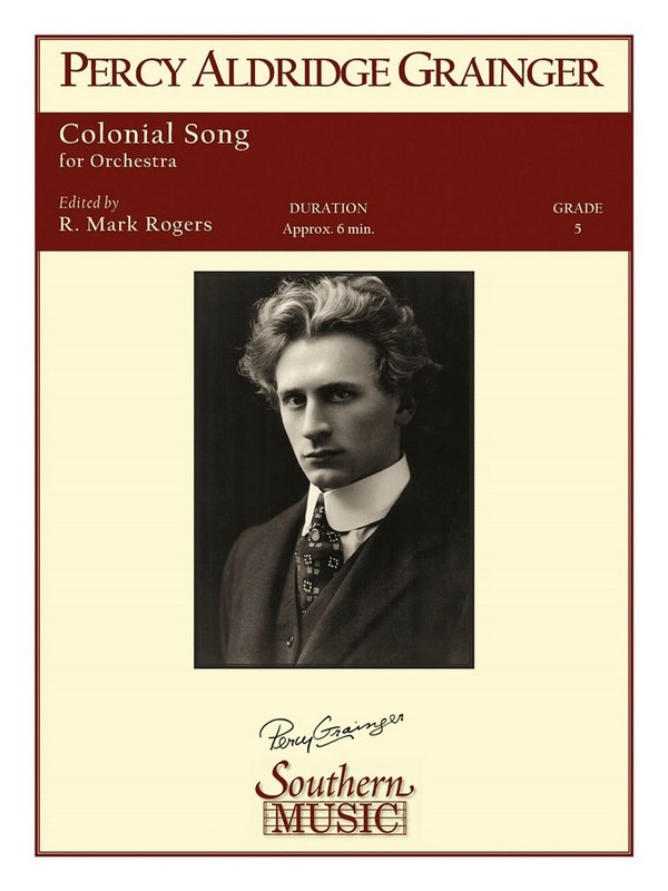 Percy Aldridge Grainger Colonial Song For Orchestra&nbsp;&nbsp;Orchestra&nbsp;&nbsp;Partitur + Stimmen