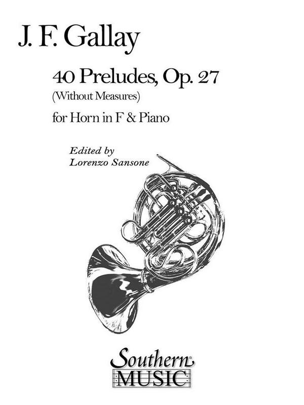 Jacques-François Gallay 40 (Forty) Preludes (Archive), Op. 27&nbsp;&nbsp;Horn&nbsp;&nbsp;Buch
