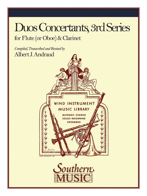 Duos Concertants, 3rd Series&nbsp;&nbsp;Flute or Oboe and Clarinet&nbsp;&nbsp;Stimmen-Set