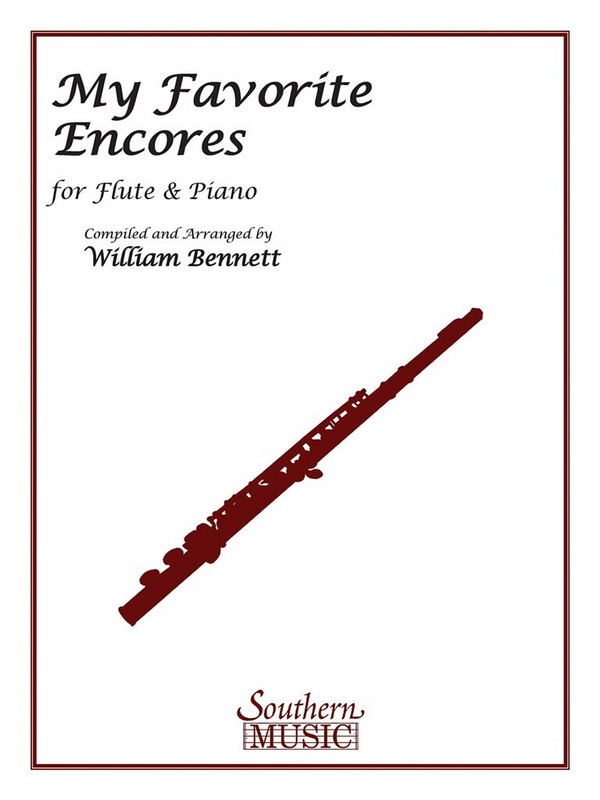 My Favorite Encores&nbsp;&nbsp;Flute&nbsp;&nbsp;Buch
