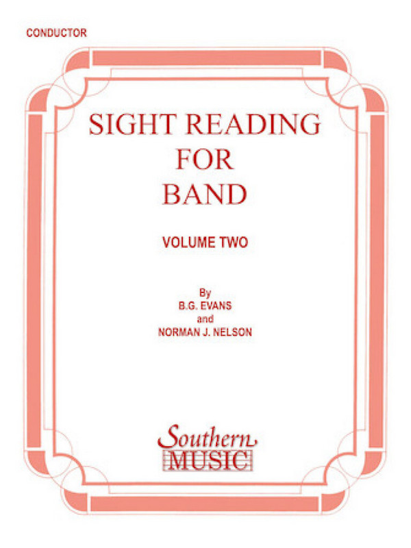 B.G. Evans_Norman J. Nelson Sight Reading For Band, Bk. 2 (Srb2)  Bells  Stimme
