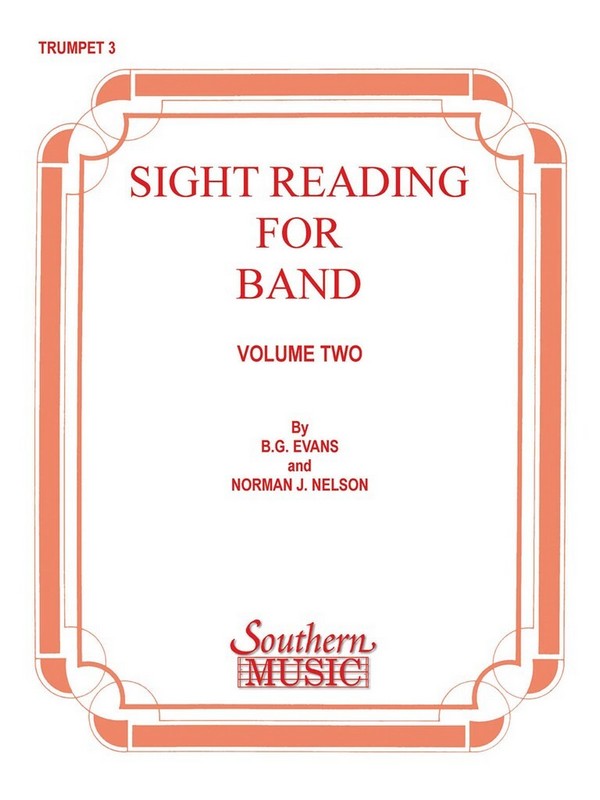 Norman Nelson Sight Reading For Band, Bk. 2 (Srb2)&nbsp;&nbsp;Trumpet&nbsp;&nbsp;Stimme