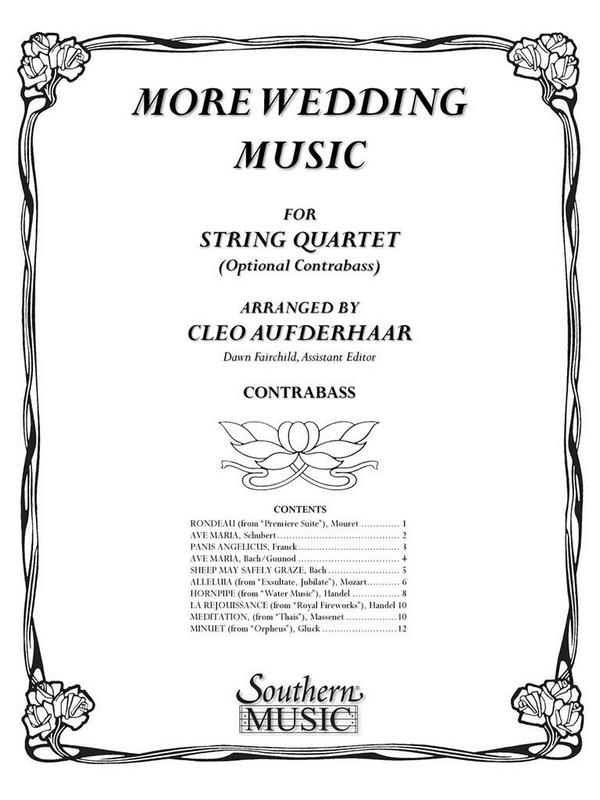 More Wedding Music&nbsp;&nbsp;Streichquartett&nbsp;&nbsp;Stimme