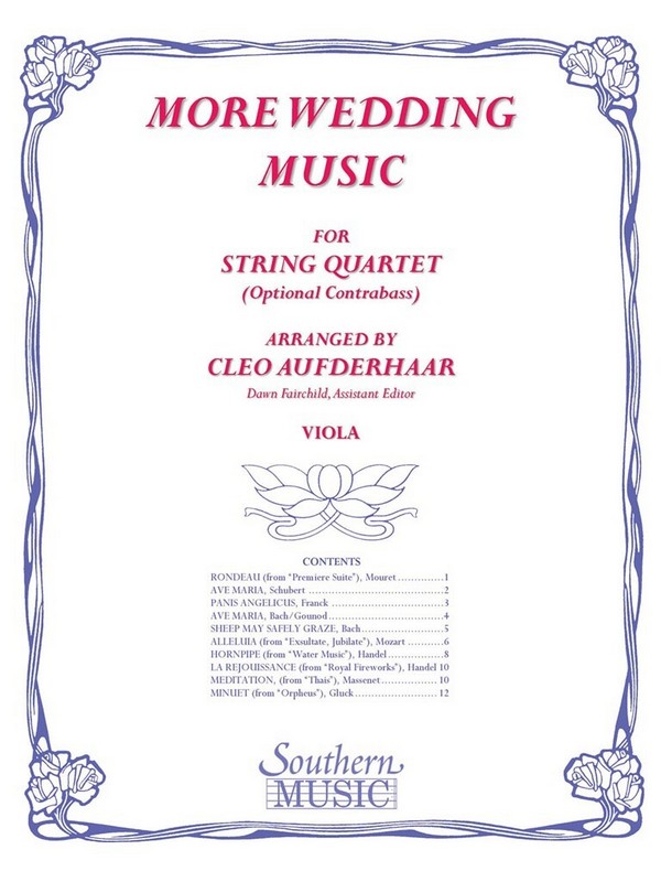 More Wedding Music&nbsp;&nbsp;Viola&nbsp;&nbsp;Stimme