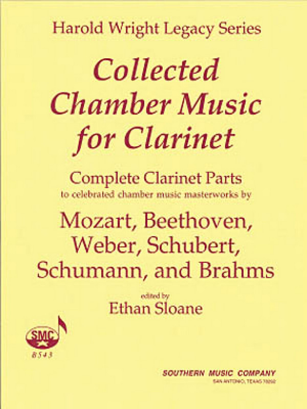Collected Chamber Music For Clarinet&nbsp;&nbsp;Clarinet&nbsp;&nbsp;Buch