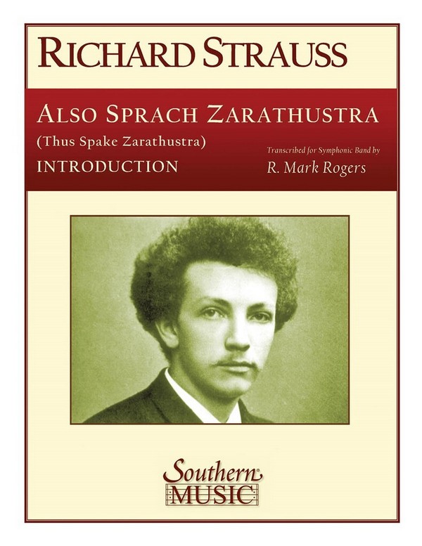 Richard Strauss Also Sprach Zarathustra (Introduction Only) Op 3&nbsp;&nbsp;Concert Band&nbsp;&nbsp;Partitur + Stimmen