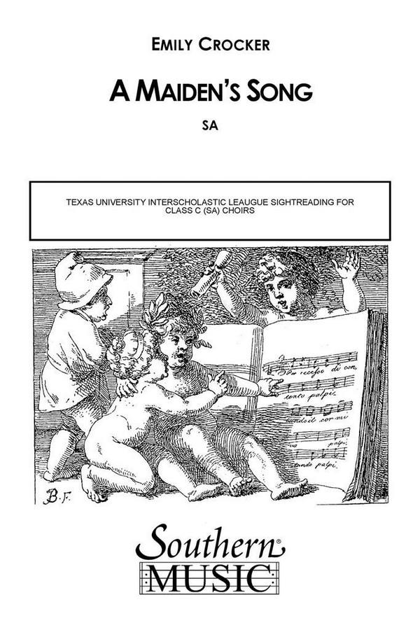 Emily Crocker Maiden's Song&nbsp;&nbsp;SA&nbsp;&nbsp;Chorpartitur