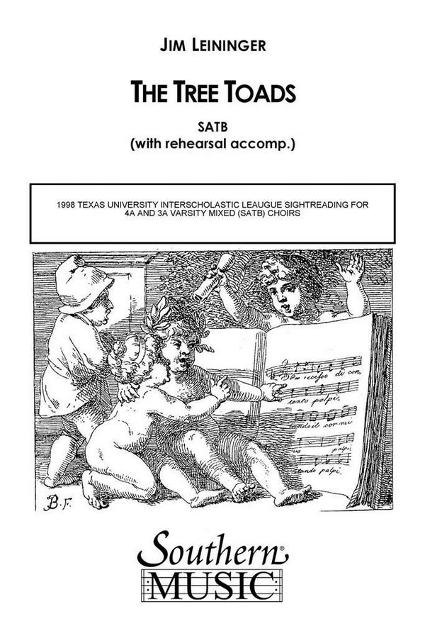 Jim Leininger The Tree Toads&nbsp;&nbsp;SATB&nbsp;&nbsp;Chorpartitur