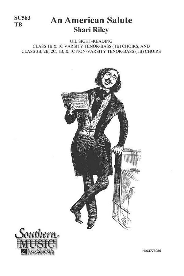 Shari Riley An American Salute&nbsp;&nbsp;TB&nbsp;&nbsp;Chorpartitur