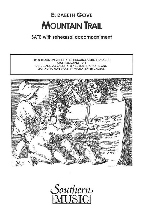 Elizabeth Gove Mountain Trail&nbsp;&nbsp;SATB&nbsp;&nbsp;Chorpartitur