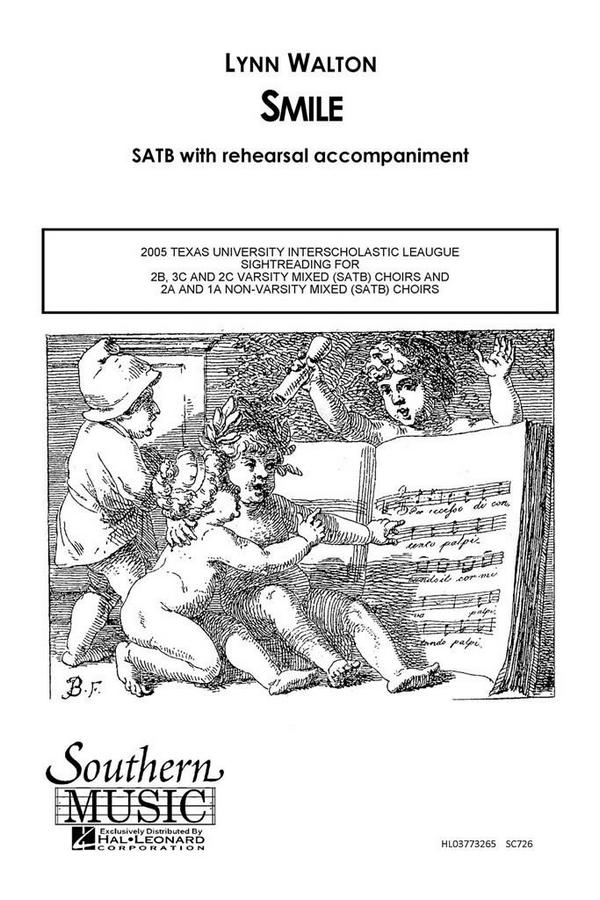 Lynn Walton Smile&nbsp;&nbsp;SATB&nbsp;&nbsp;Chorpartitur