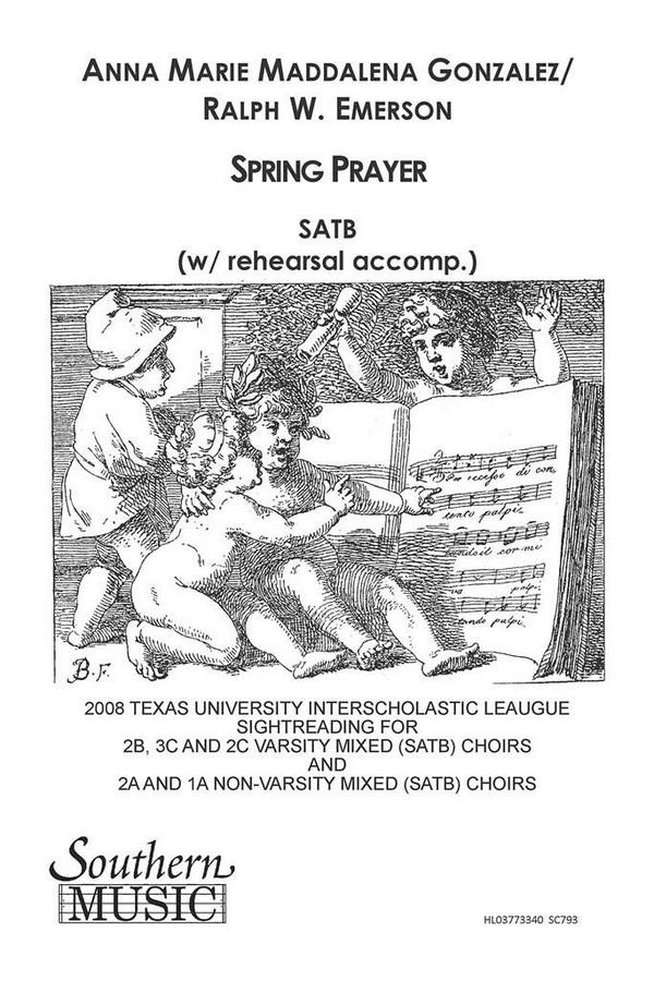 Anna Marie Gonzalez Spring Prayer  SATB  Chorpartitur