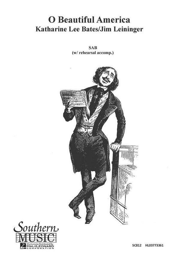 Jim Leininger O Beautiful America&nbsp;&nbsp;SAB&nbsp;&nbsp;Chorpartitur