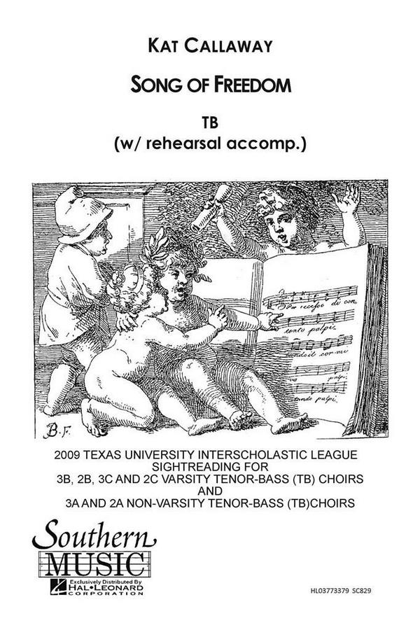 Kat Callaway Song Of Freedom&nbsp;&nbsp;TB&nbsp;&nbsp;Chorpartitur