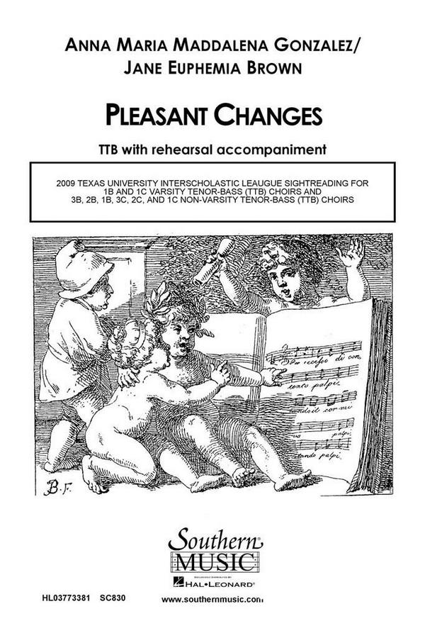 Anna Marie Gonzalez Pleasant Changes  TTB  Chorpartitur