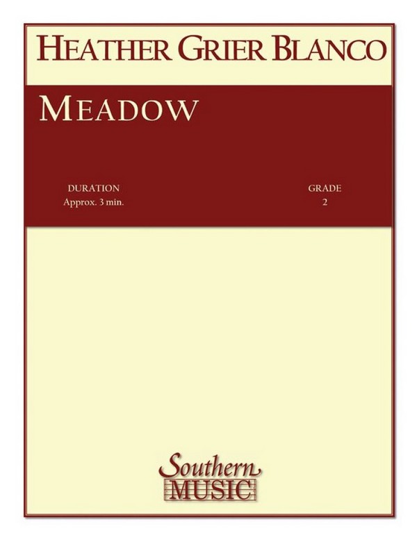 Heather Blanco Meadow&nbsp;&nbsp;Streichorchester&nbsp;&nbsp;Partitur