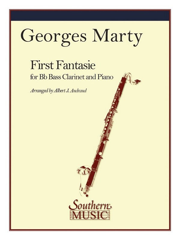 Georges Marty First (1St) Fantaisie (Fantasy)&nbsp;&nbsp;Bass Clarinet&nbsp;&nbsp;Buch