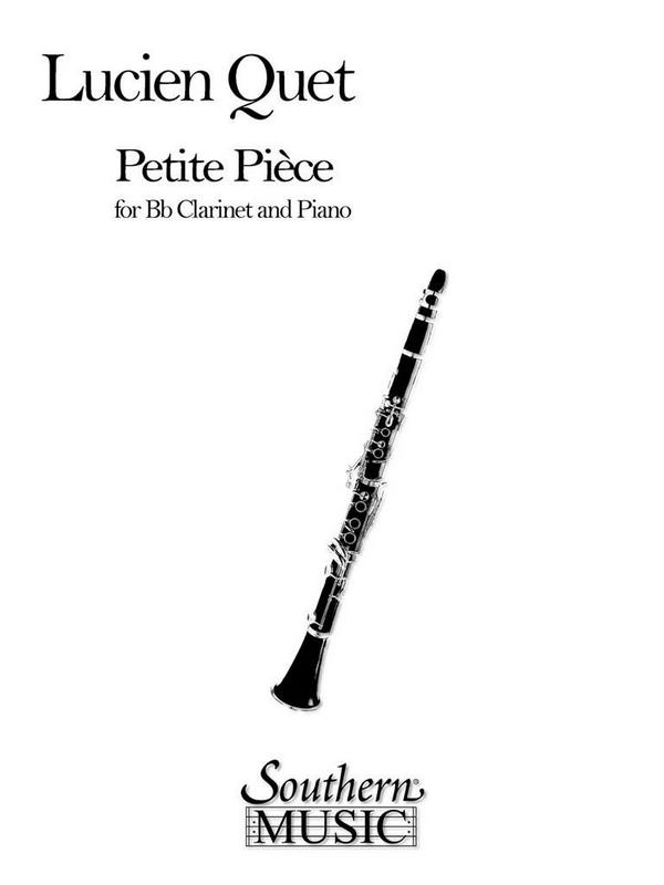 L. Quet Petite Piece&nbsp;&nbsp;Clarinet&nbsp;&nbsp;Buch
