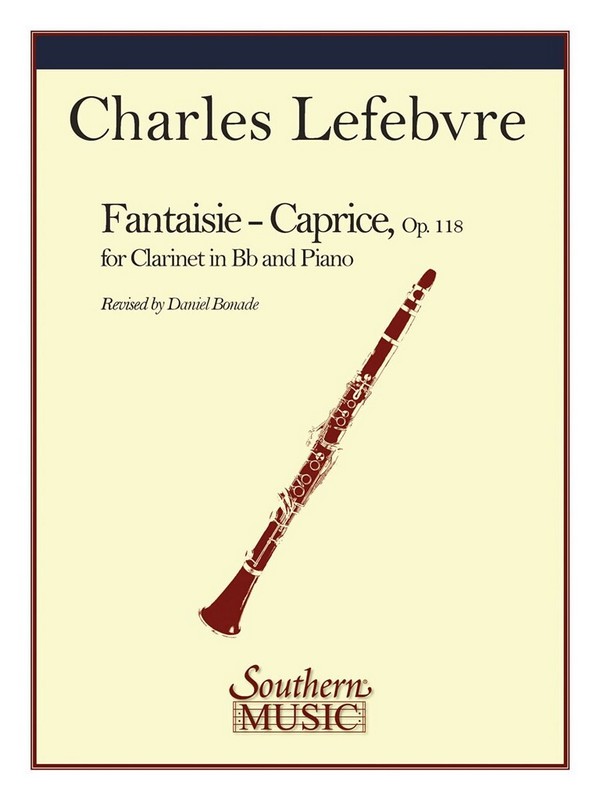 Charles Edouard Lefebvre Fantaisie Caprice, Op 118&nbsp;&nbsp;Clarinet&nbsp;&nbsp;Buch