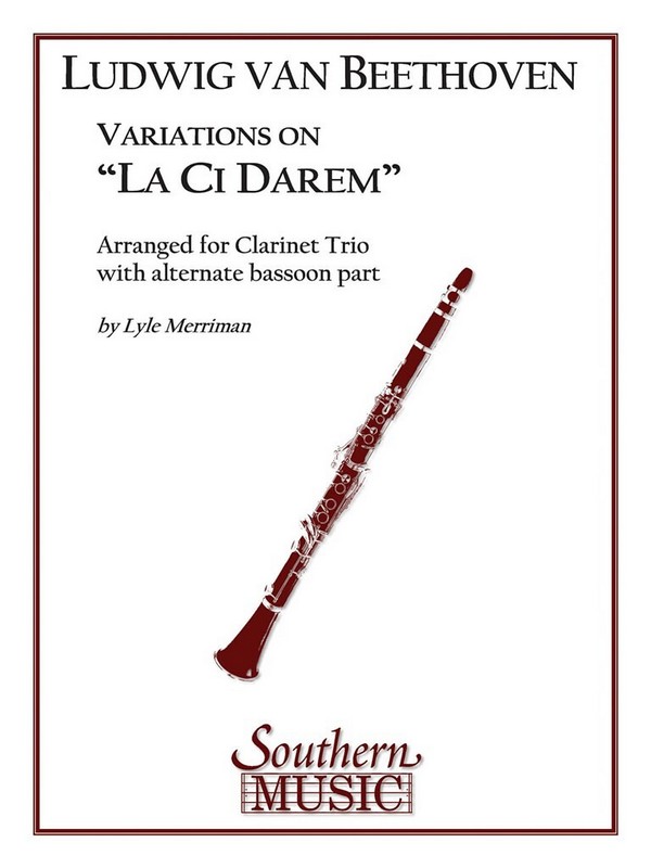Variations On La Ci Darem&nbsp;&nbsp;Klarinettentrio&nbsp;&nbsp;Buch