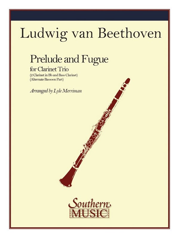 Prelude And Fugue&nbsp;&nbsp;Klarinettentrio&nbsp;&nbsp;Buch