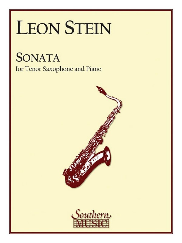 Leon Stein Sonata&nbsp;&nbsp;Tenor Saxophone&nbsp;&nbsp;Buch