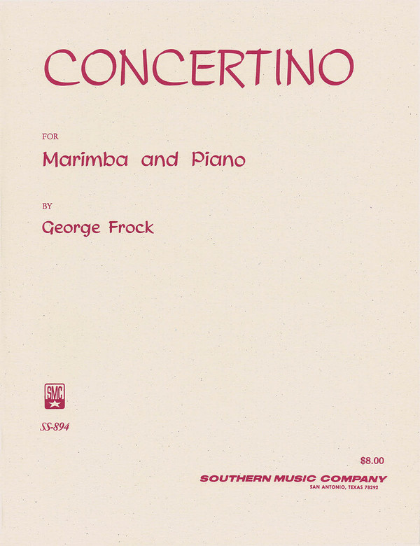 George Frock Three (3) Asiatic Dances&nbsp;&nbsp;Percussionensemble&nbsp;&nbsp;Partitur