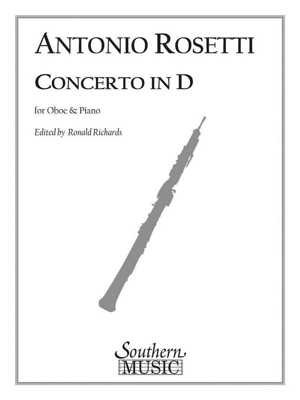 Franz Anton Rösler Rosetti Concerto In D&nbsp;&nbsp;Oboe&nbsp;&nbsp;Buch