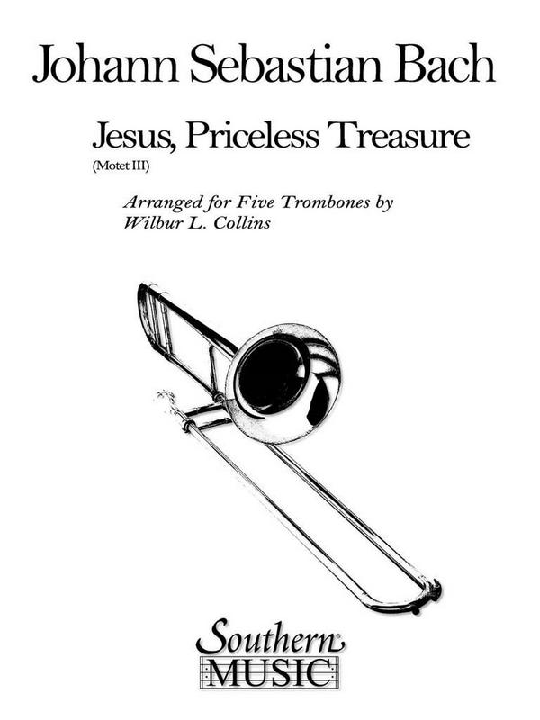 Johann Sebastian Bach Jesus, Priceless Treasure&nbsp;&nbsp;Trombone Quintet&nbsp;&nbsp;Partitur