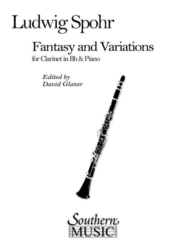 Ludwig Spohr Fantasy And Variations&nbsp;&nbsp;Clarinet&nbsp;&nbsp;Buch