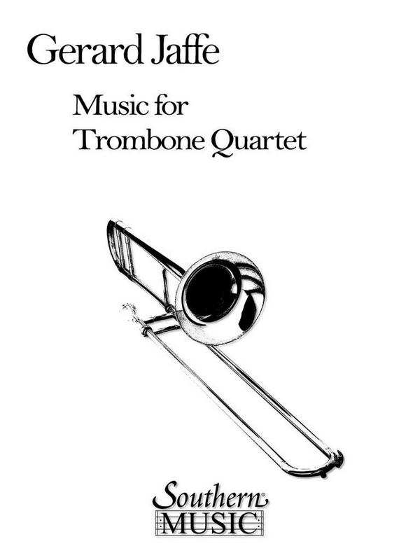 Gerard Jaffe Music For Trombone Quartet&nbsp;&nbsp;4 Trombones&nbsp;&nbsp;Buch