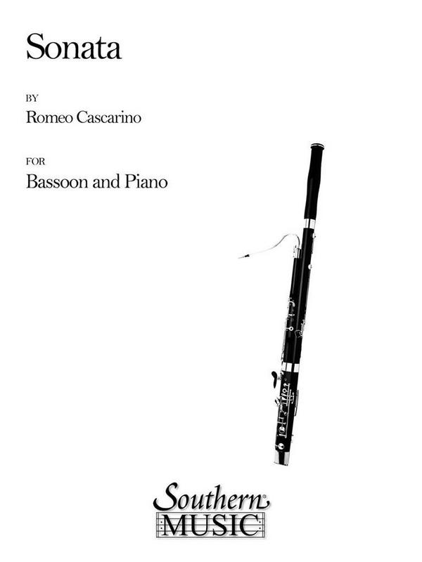 Romeo Cascarino Sonata&nbsp;&nbsp;Fagott&nbsp;&nbsp;Buch