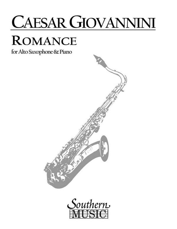 Cesar Giovannini Romance&nbsp;&nbsp;Alto Saxophone&nbsp;&nbsp;Buch