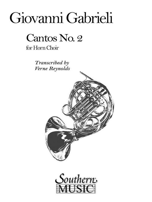 Giovanni Gabrieli Cantos No. 2 ( Archive)&nbsp;&nbsp;8 Horns&nbsp;&nbsp;Buch