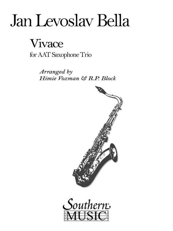 Johann L. Bella Vivace&nbsp;&nbsp;3 Saxophones&nbsp;&nbsp;Buch