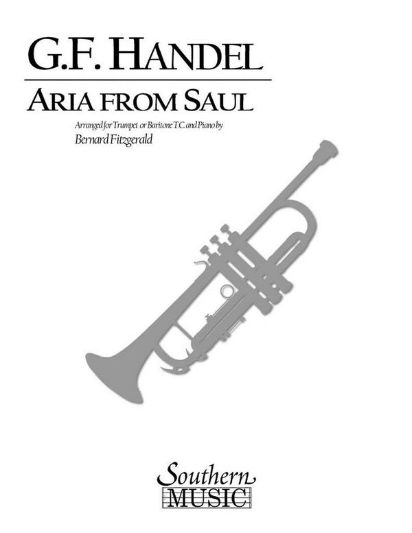 Georg Friedrich Händel Aria From Saul&nbsp;&nbsp;Trumpet&nbsp;&nbsp;Buch