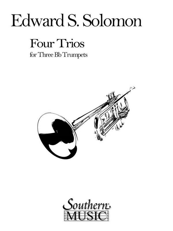 Edward Solomon Four (4) Trios&nbsp;&nbsp;3 Trompeten&nbsp;&nbsp;Partitur