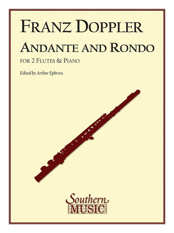 Franz Doppler Andante And Rondo&nbsp;&nbsp;2 Flöten&nbsp;&nbsp;Buch