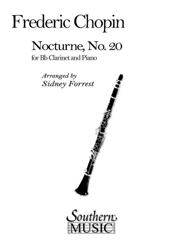 Frédéric Chopin Nocturne No 20&nbsp;&nbsp;Clarinet&nbsp;&nbsp;Buch