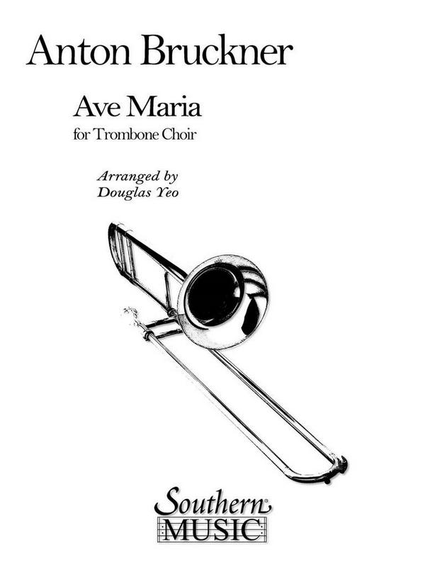 Anton Bruckner Ave Maria  Trombone Choir  Partitur + Stimmen