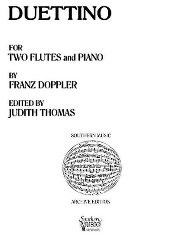 Franz Doppler Duettino&nbsp;&nbsp;2 Flöten&nbsp;&nbsp;Buch