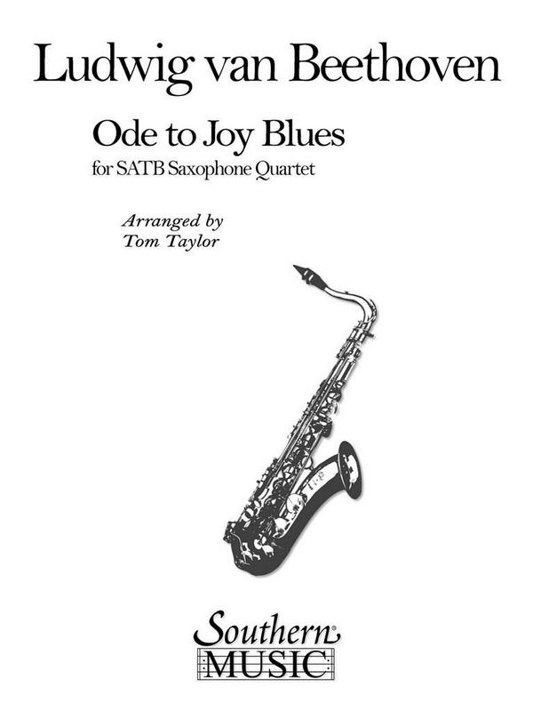 Ode To Joy Blues&nbsp;&nbsp;Saxophonquartett&nbsp;&nbsp;Partitur